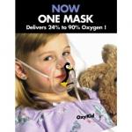 OxyKid™ ist eine offene Sauerstoffmask..